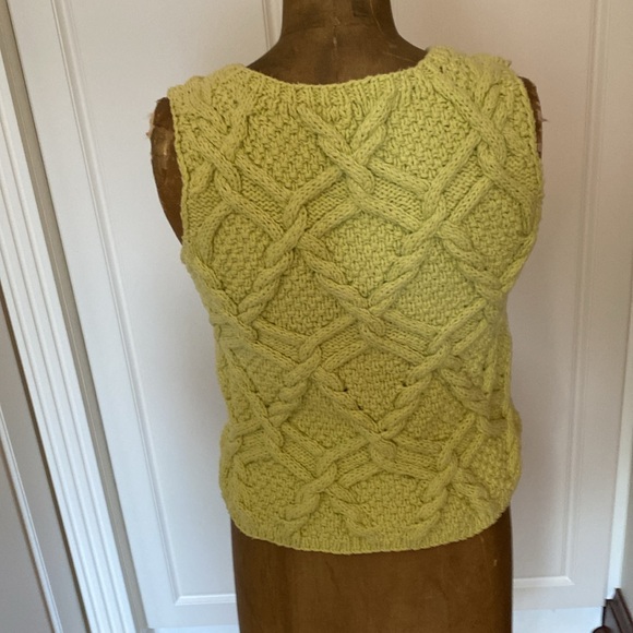 COMPANY by ELLEN TRACEY CHUNKY KNIT SLEEVES SWEATER TOP . - Picture 3 of 13